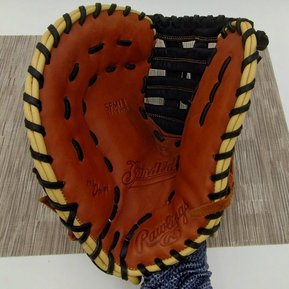 Rawlings Sandlot First Base Glove 12.5 inch  LHT - Picture 5 of 11